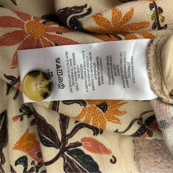 🤎Anthropologie Smocked Balloon-Leg Pants – Size 14 - Picture 9 of 13